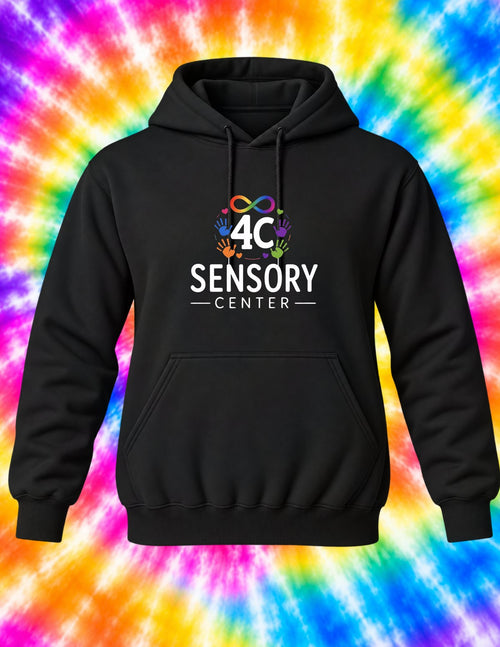 4C Sensory Center hoodie in black